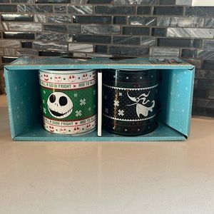 Disney Nightmare before Christmas Mug Set | 2 14oz mugs